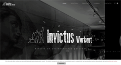 Desktop Screenshot of invictusworkout.com